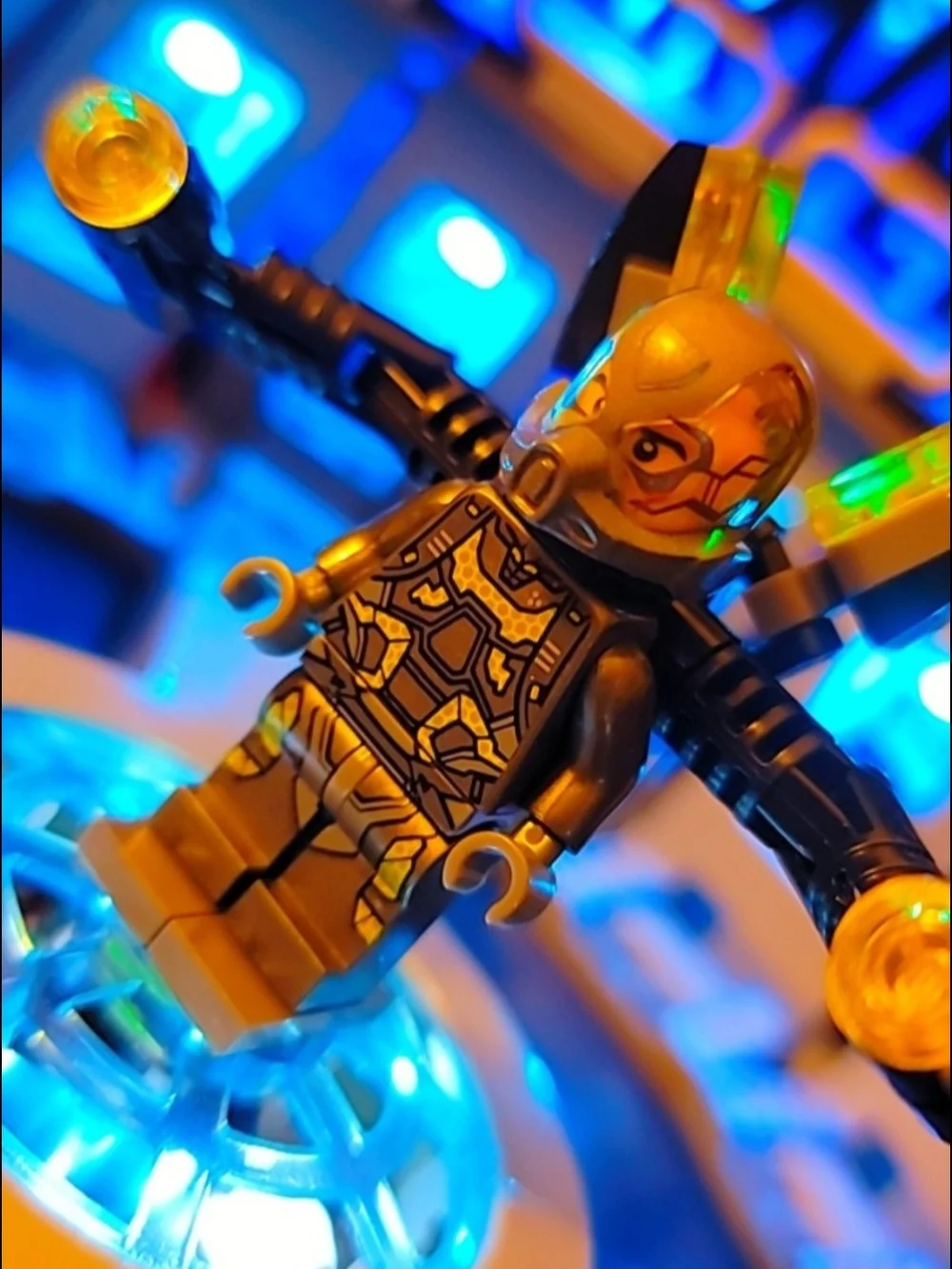 Yellow Jacket Minifigure Lego Compatible